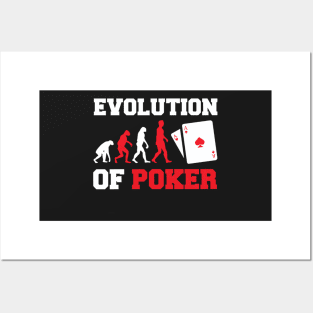 Evolution of poker Posters and Art